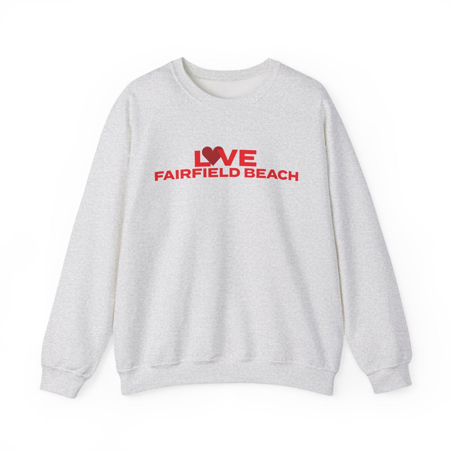 Love Fairfield Beach Unisex Heavy Blend™ Crewneck Sweatshirt