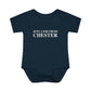 Just a kid from Chester Infant Baby Rib Bodysuit