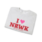 I Heart NRWK Unisex Heavy Blend™ Crewneck Sweatshirt