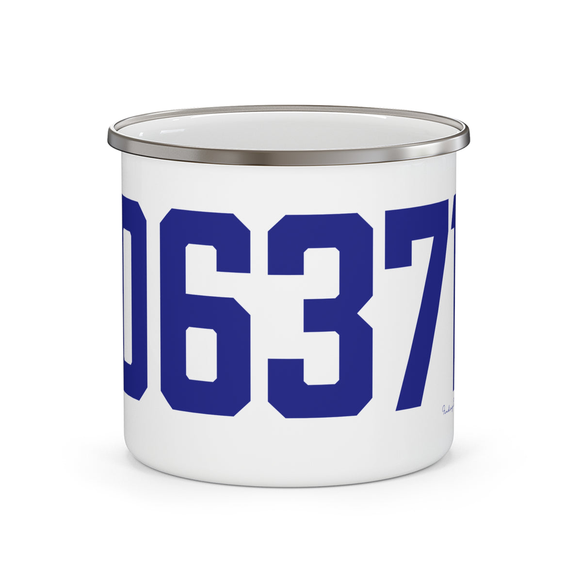 06371 Old Lyme Connecticut Zip Code Enamel Camping Mug