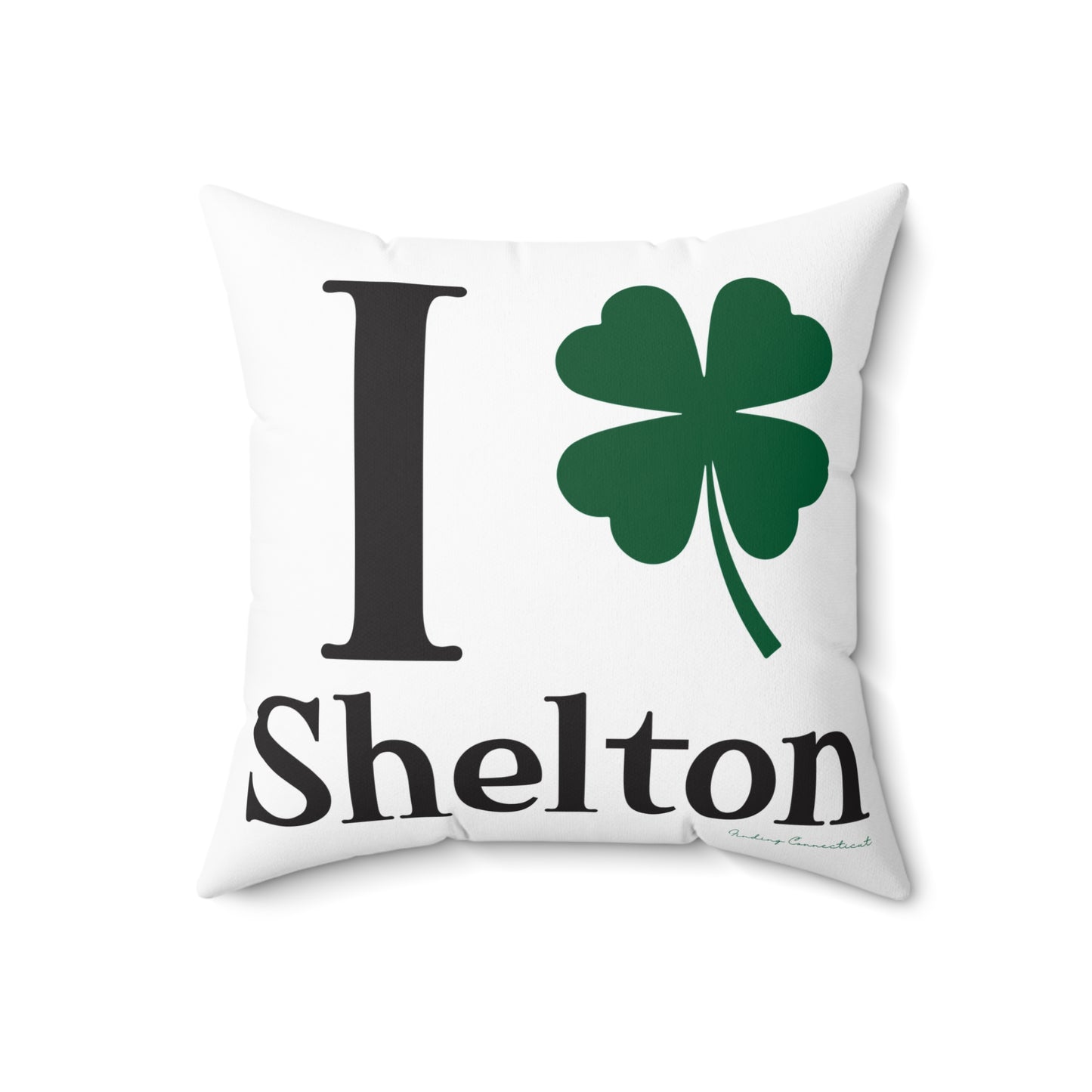 I Clover Shelton Spun Polyester Square Pillow