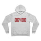 06480 Portland Connecticut Zip Code Unisex Sponge Fleece Pullover Hoodie