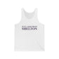 Just a kid from Shelton Unisex Jersey Tank