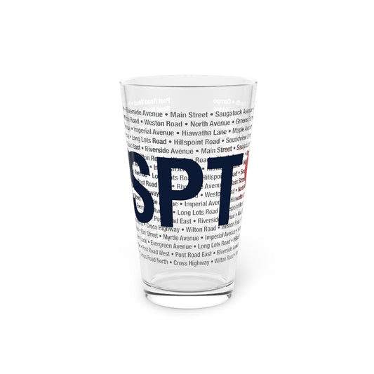 Westport Love Pint Glass, 16oz