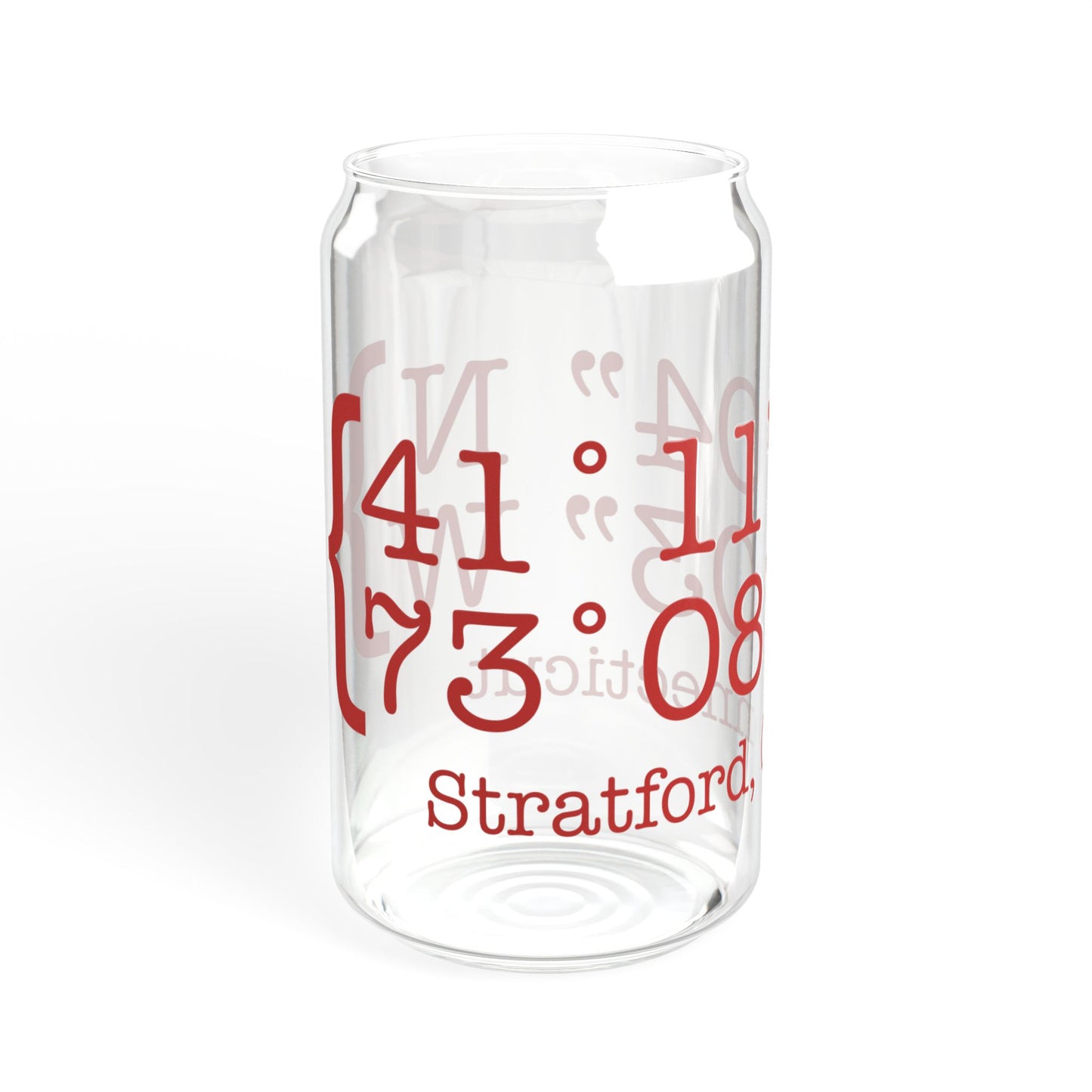 Stratford Coordinates Sipper Glass, 16oz