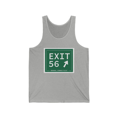 Vintage Exit 56 WCP Sign Unisex Jersey Tank Top
