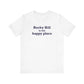 Rocky Hill is My Happy Place Unisex Jersey Short Sleeve T-Shirt