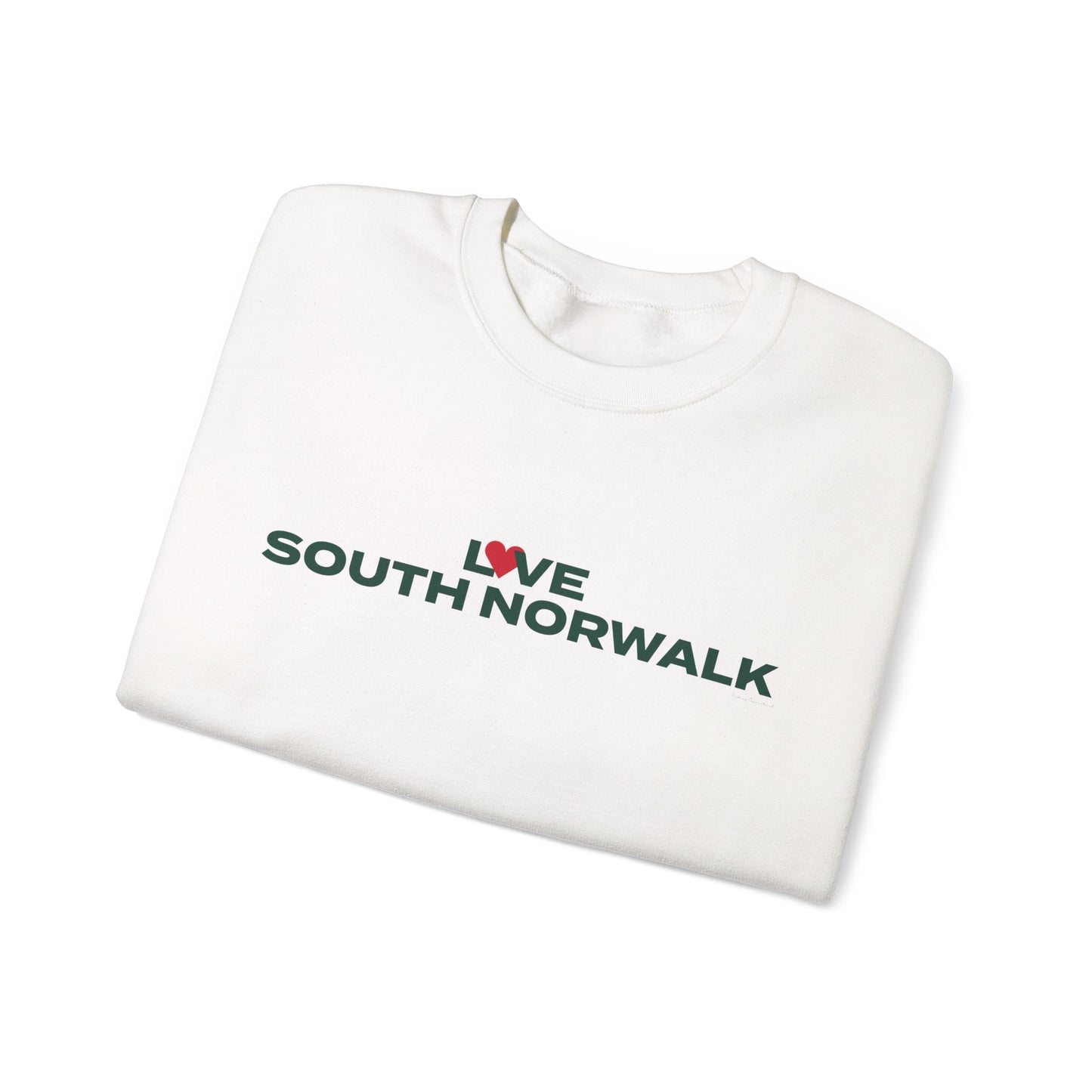Love South Norwalk Unisex Heavy Blend™ Crewneck Sweatshirt