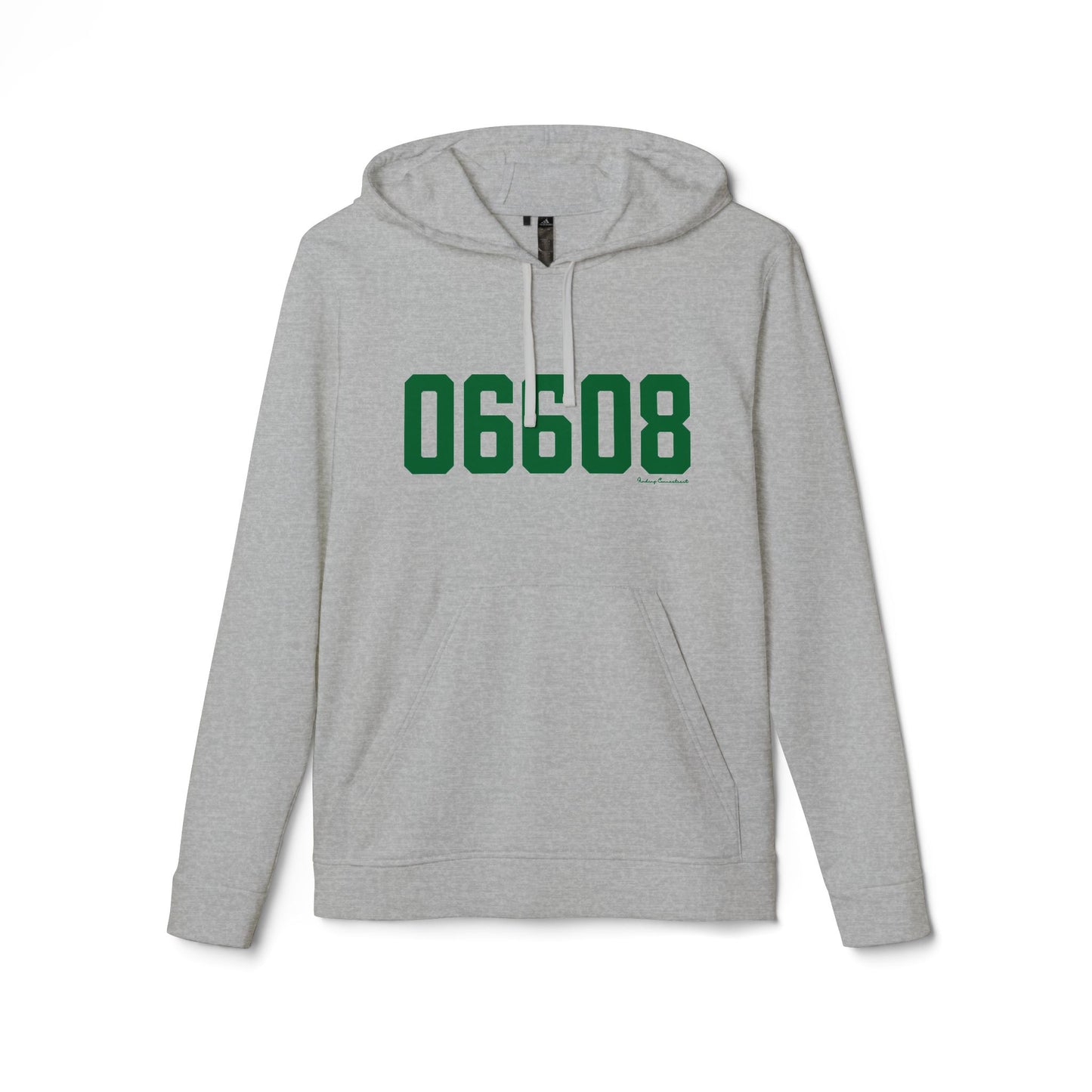 06608 Bridgeport Connecticut Zip Code adidas Unisex Fleece Hoodie Sweatshirt