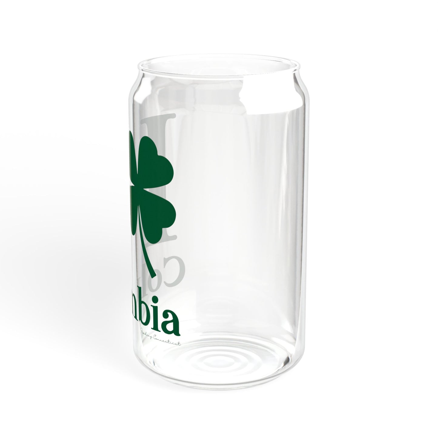 I Clover Columbia Sipper Glass, 16oz