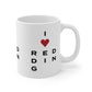 Redding Vision  Mug 11oz