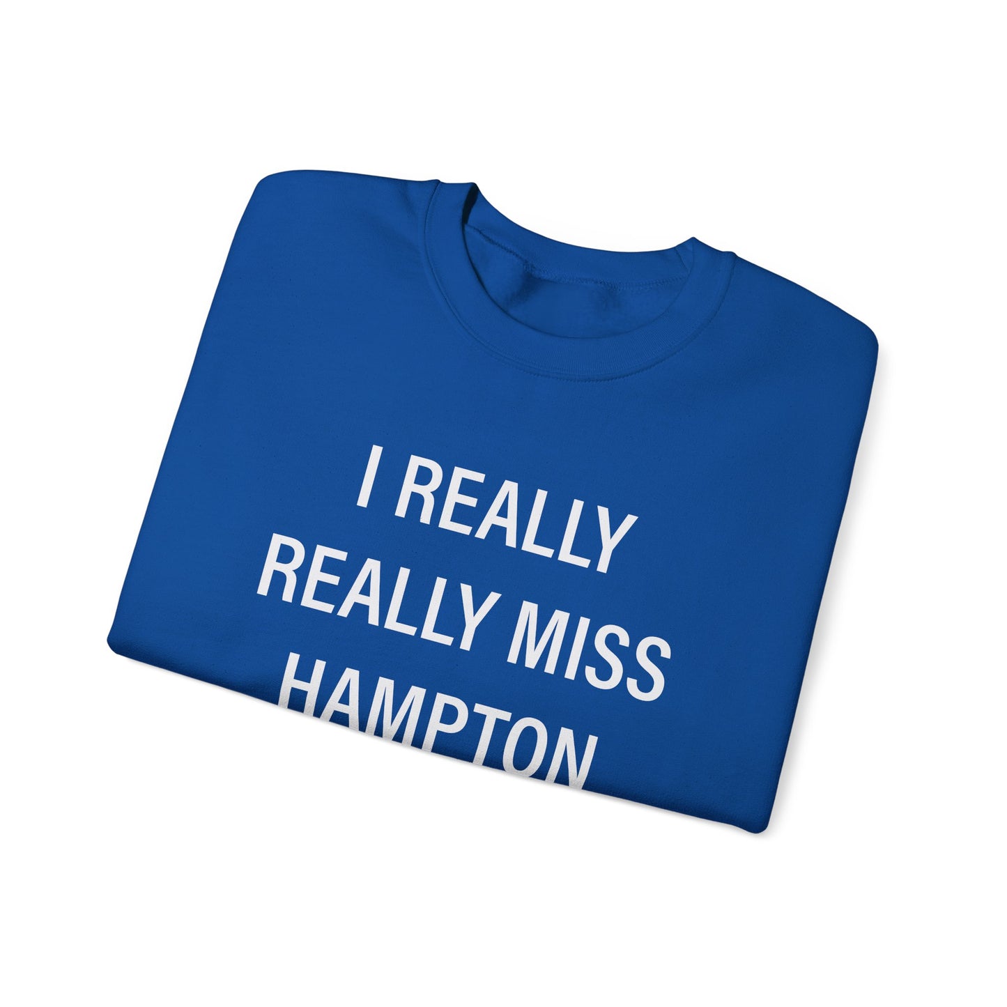 I Really Really Miss Hampton Unisex Heavy Blend™ Crewneck Sweatshirt