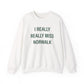 I Really Really Miss Norwalk Unisex Heavy Blend™ Crewneck Sweatshirt