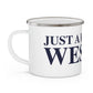 Just a kid from Weston Enamel Camping Mug