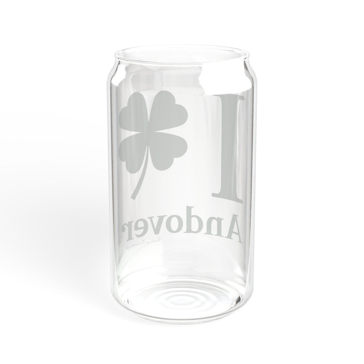 I Clover Andover Sipper Glass, 16oz