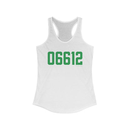 06612 Easton Connecticut Zip Code Women's Ideal Racerback Tank Top