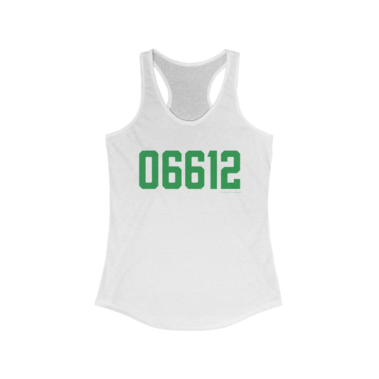 06612 Easton Connecticut Zip Code Women's Ideal Racerback Tank Top