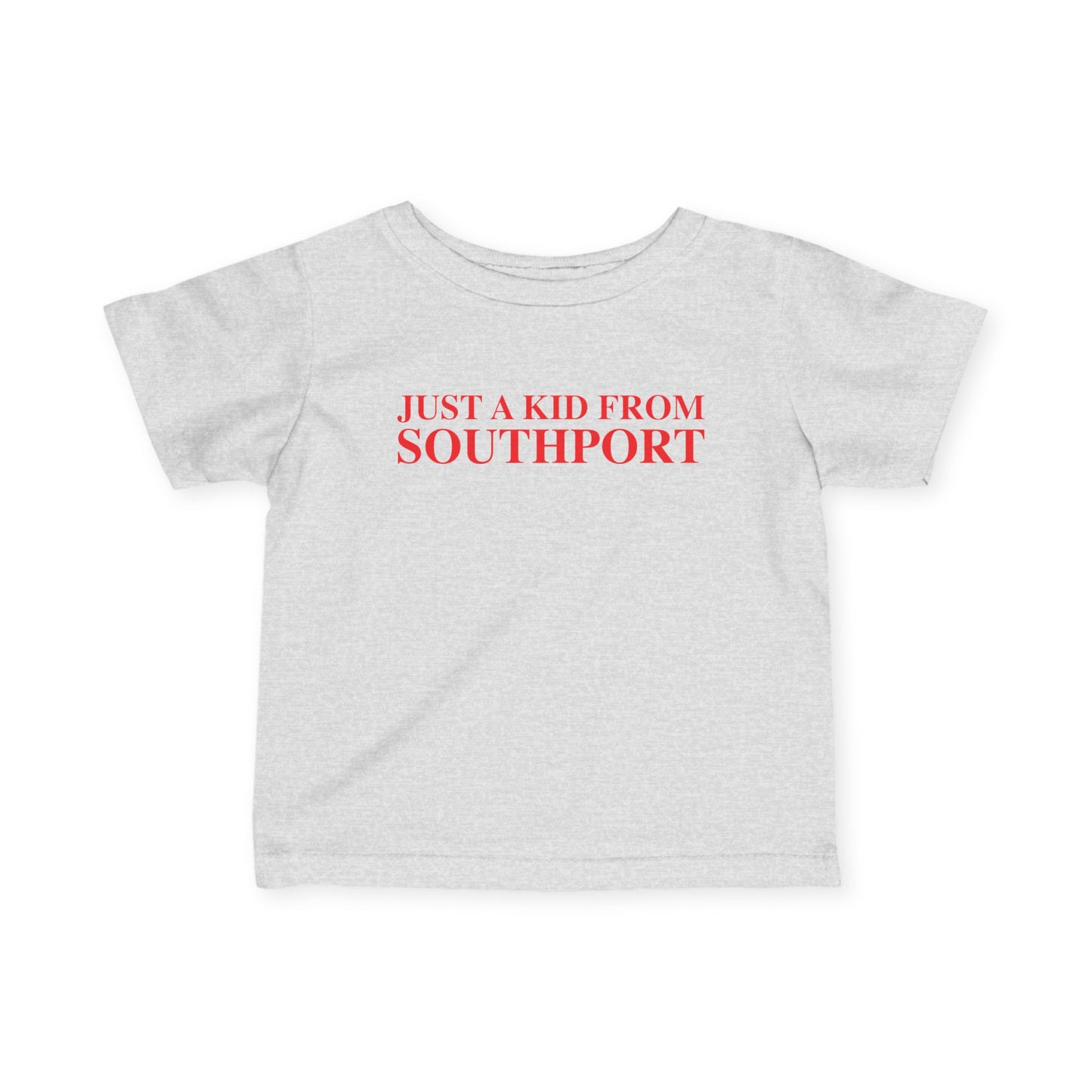 Just a kid from Southport Infant Fine Jersey T-Shirt