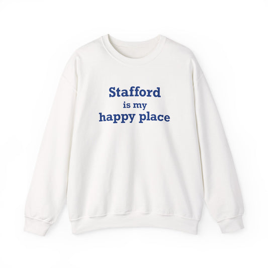 Stafford is My Happy Place Unisex Heavy Blend™ Crewneck Sweatshirt