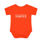 Just a kid from Norfolk Infant Baby Rib Bodysuit