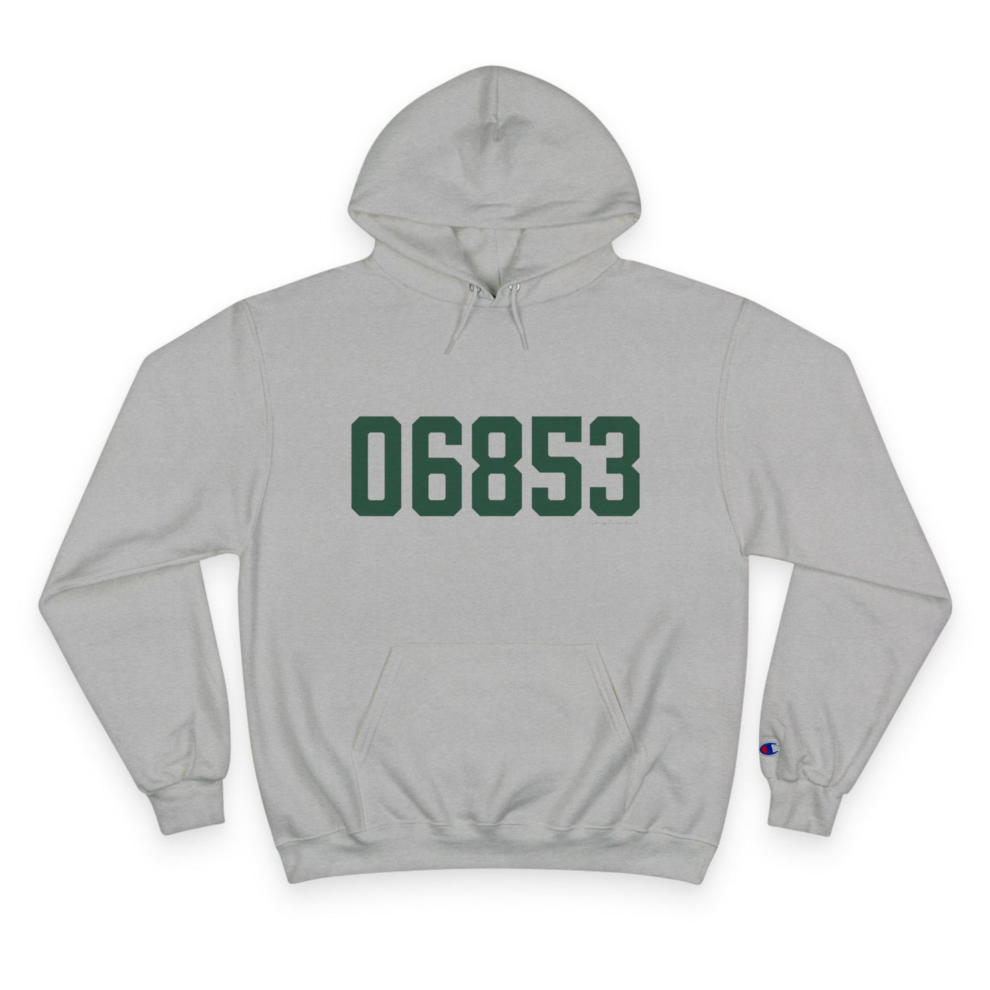 06853 Norwalk Connecticut Zip Code Champion Hoodie Sweatshirt