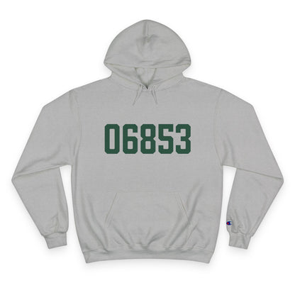 06853 Norwalk Connecticut Zip Code Champion Hoodie Sweatshirt