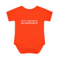 Just a kid from Bloomfield Infant Baby Rib Bodysuit