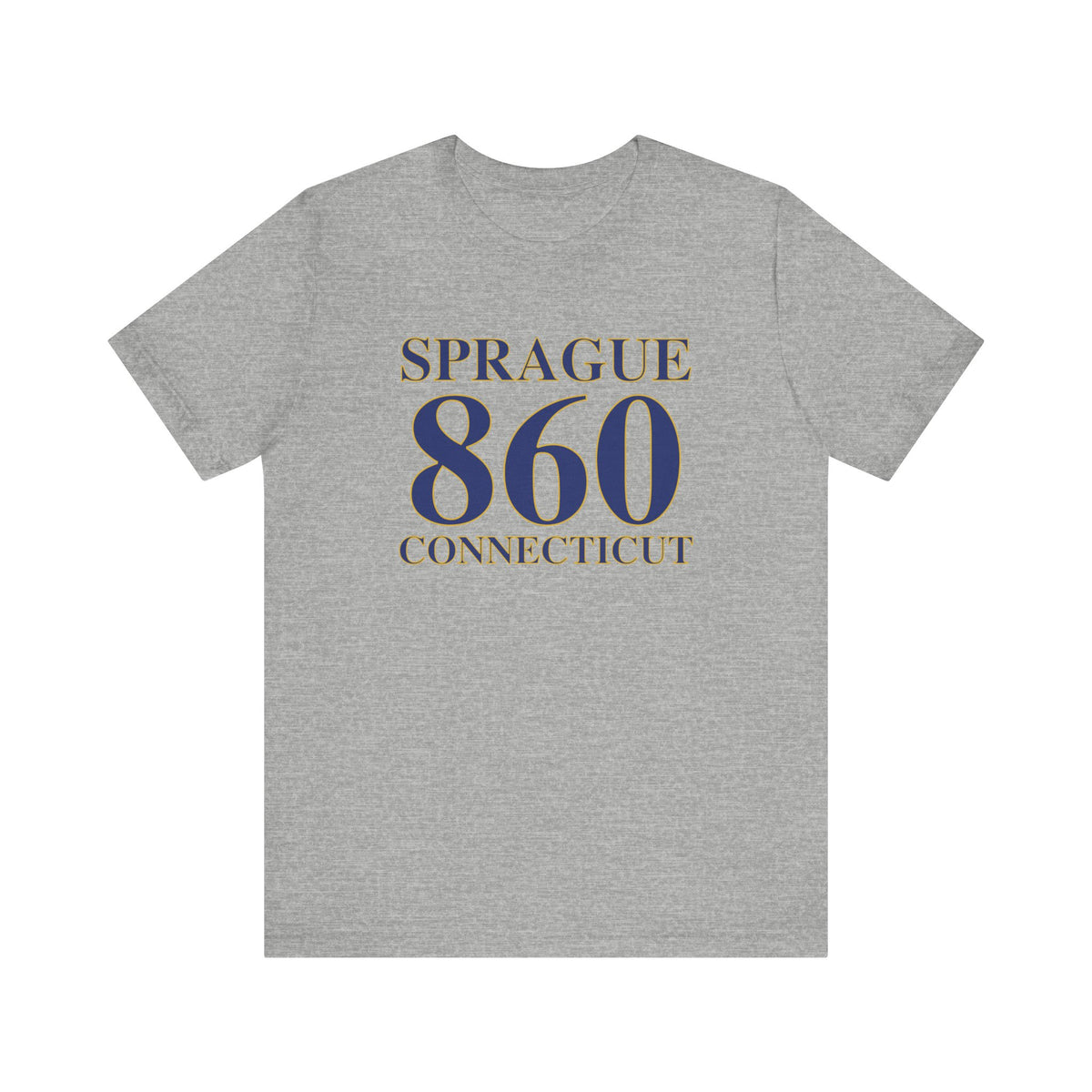 Sprague 860 Connecticut Unisex Jersey Short Sleeve T-Shirt