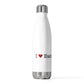 I Heart East Norwalk. 20oz Insulated Bottle