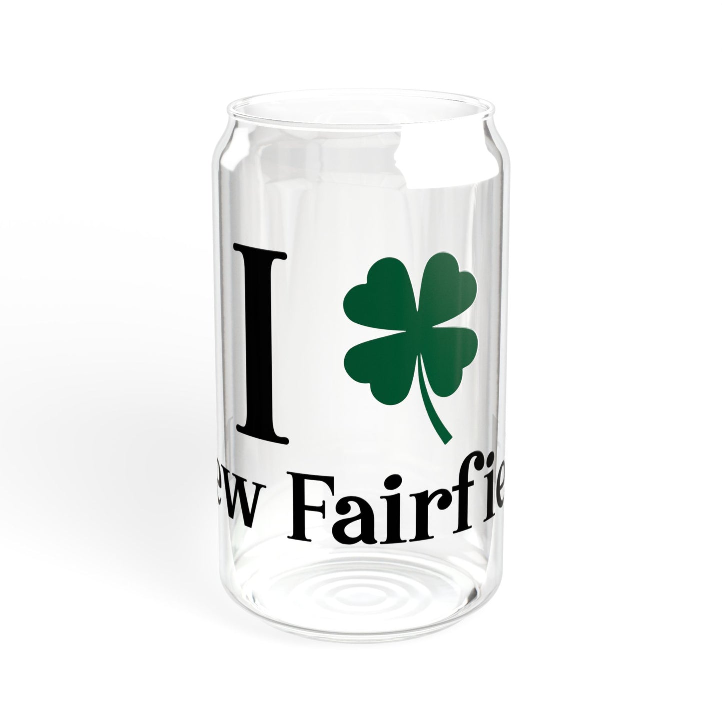 I Clover New Fairfield Sipper Glass, 16oz