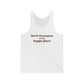 North Stonington is My Happy Place Unisex Jersey Tank Top