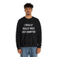 I Really Really Miss East Hampton (white) Unisex Heavy Blend™ Crewneck Sweatshirt