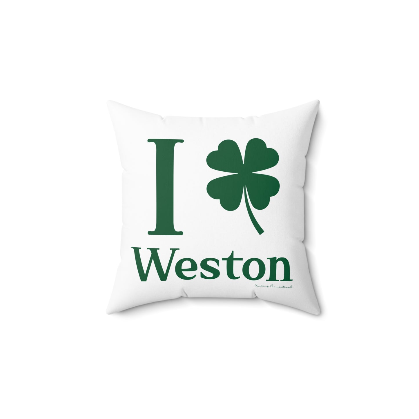 I Clover Weston Spun Polyester Square Pillow