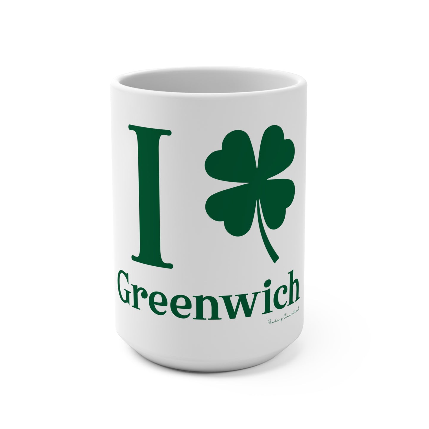 I Clover Greenwich Mug 15oz