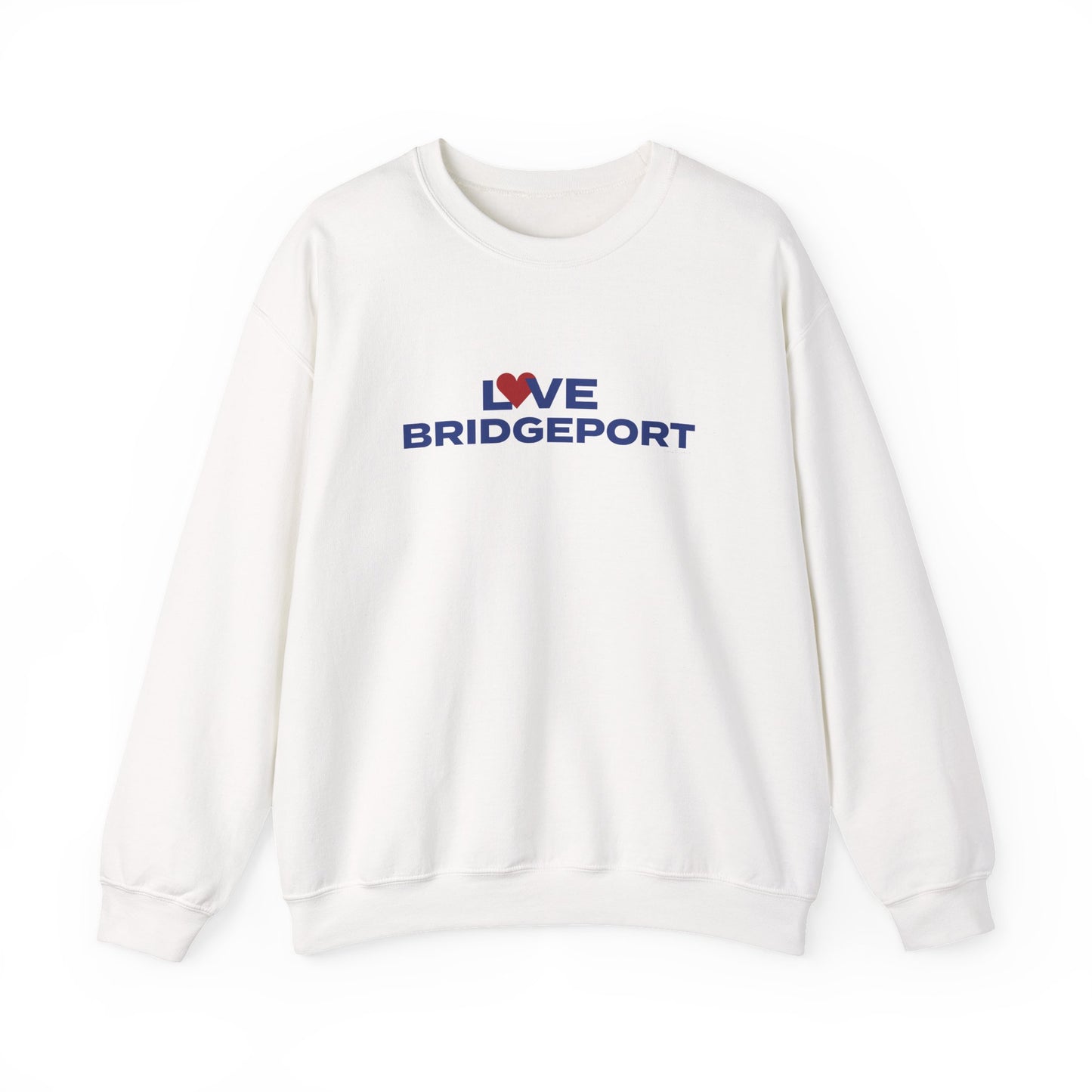 Love Bridgeport Unisex Heavy Blend™ Crewneck Sweatshirt