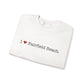 I Heart Fairfield Beach. Unisex Heavy Blend™ Crewneck Sweatshirt