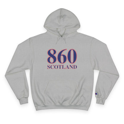 860 Scotland Red White & Blue Champion Hoodie