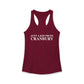 Just a kid from Cranbury Women's Ideal Racerback Tank Top