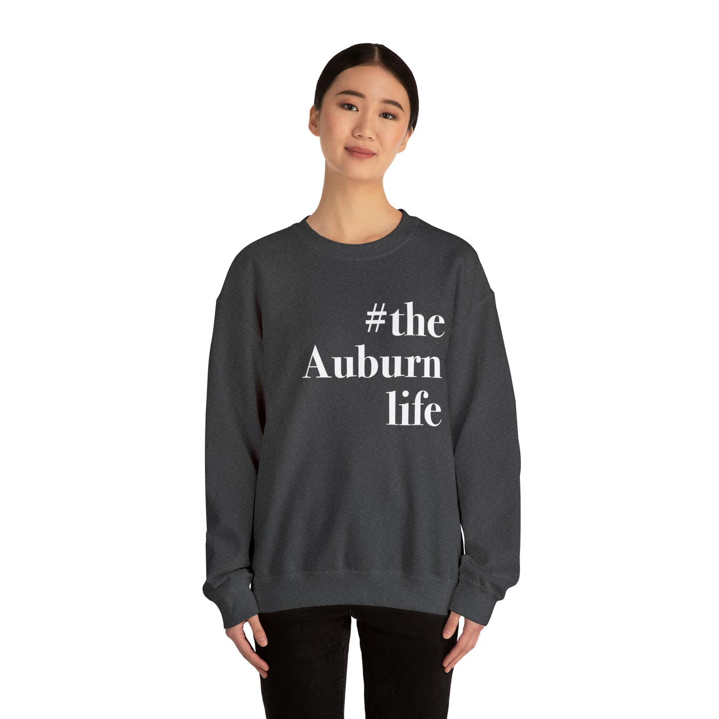 #theauburnlife Unisex Heavy Blend™ Crewneck Sweatshirt