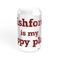 Ashford is My Happy Place Sipper Glass, 16oz