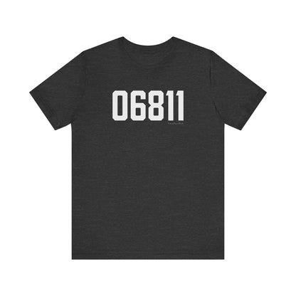 06811 Danbury CT Zip Code Unisex Jersey Short Sleeve T-Shirt