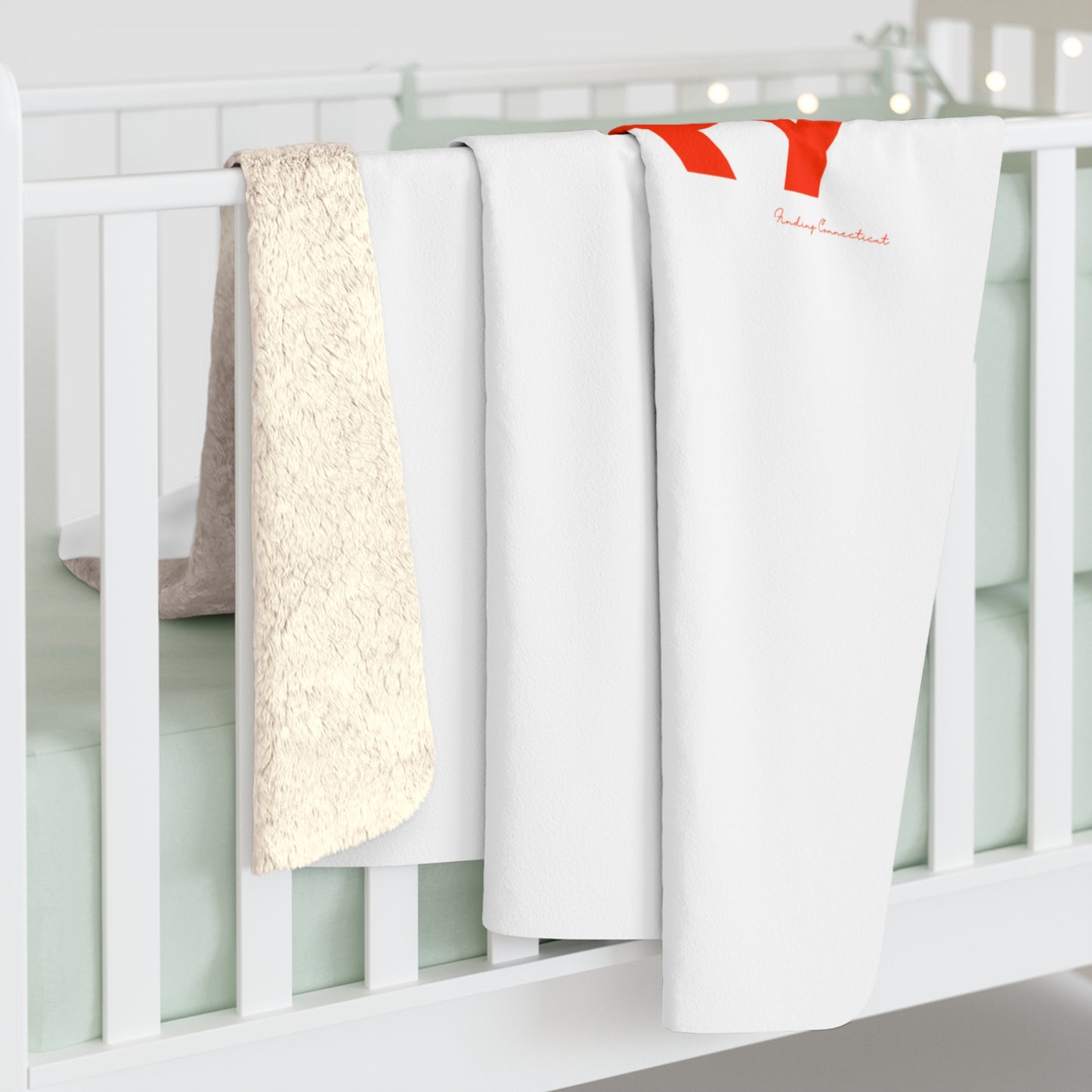 Love Danbury Sherpa Fleece Blanket