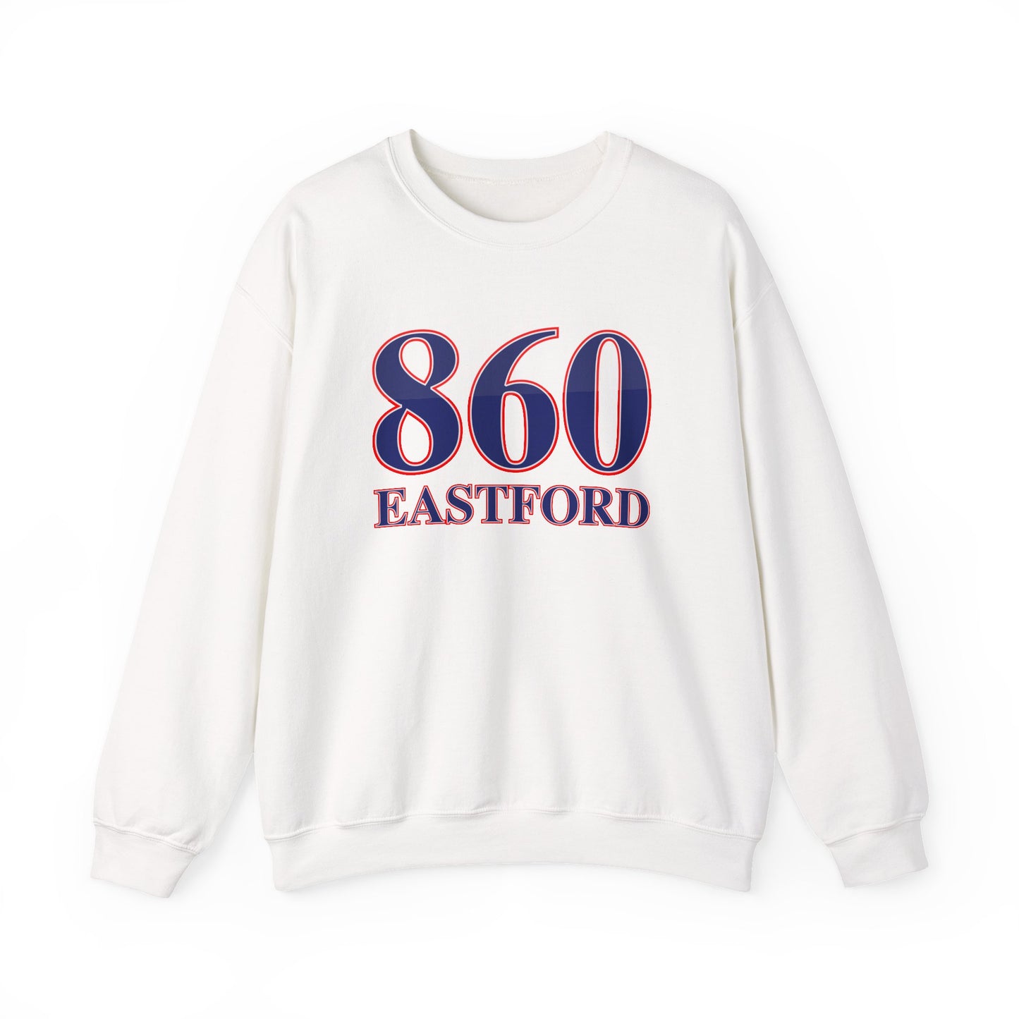 860 Eastford Red White & Blue  Heavy Blend™ Crewneck Sweatshirt