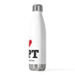 I Heart BRPT 20oz Insulated Bottle