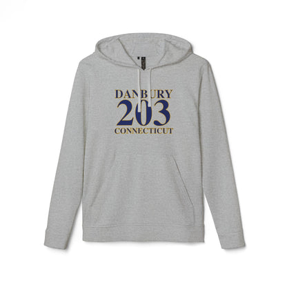 Danbury 203 Connecticut adidas Unisex Fleece Hoodie