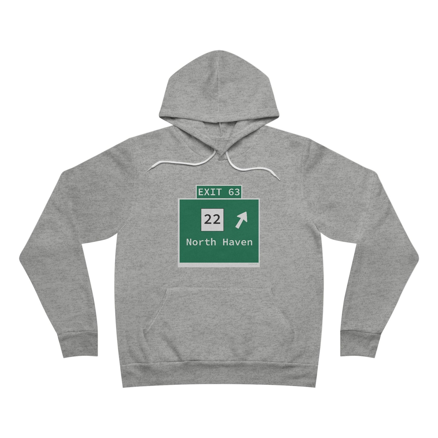 Vintage WCP Exit 63 Sign Unisex Sponge Fleece Pullover Hoodie