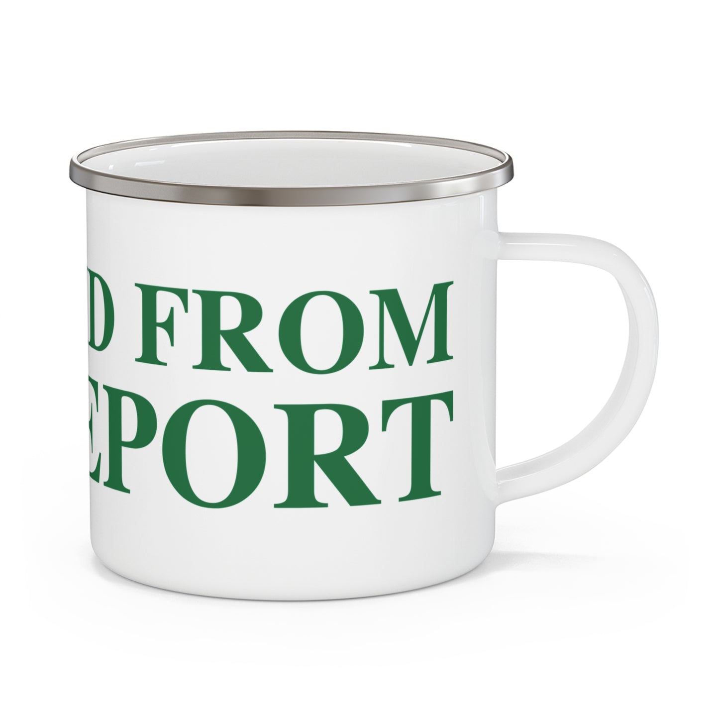 Just a kid from Bridgeport Enamel Camping Mug