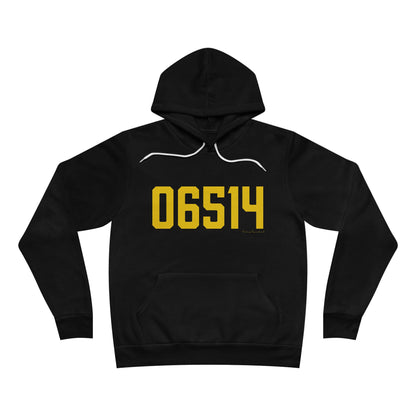 06514 Hamden Connecticut Zip Code Unisex Sponge Fleece Pullover Hoodie