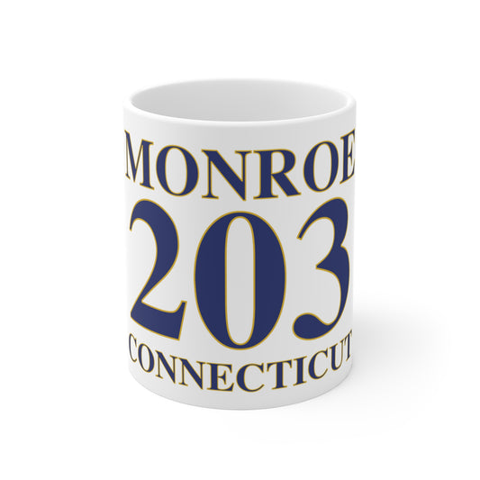 Monroe 203 Connecticut  Mug 11oz