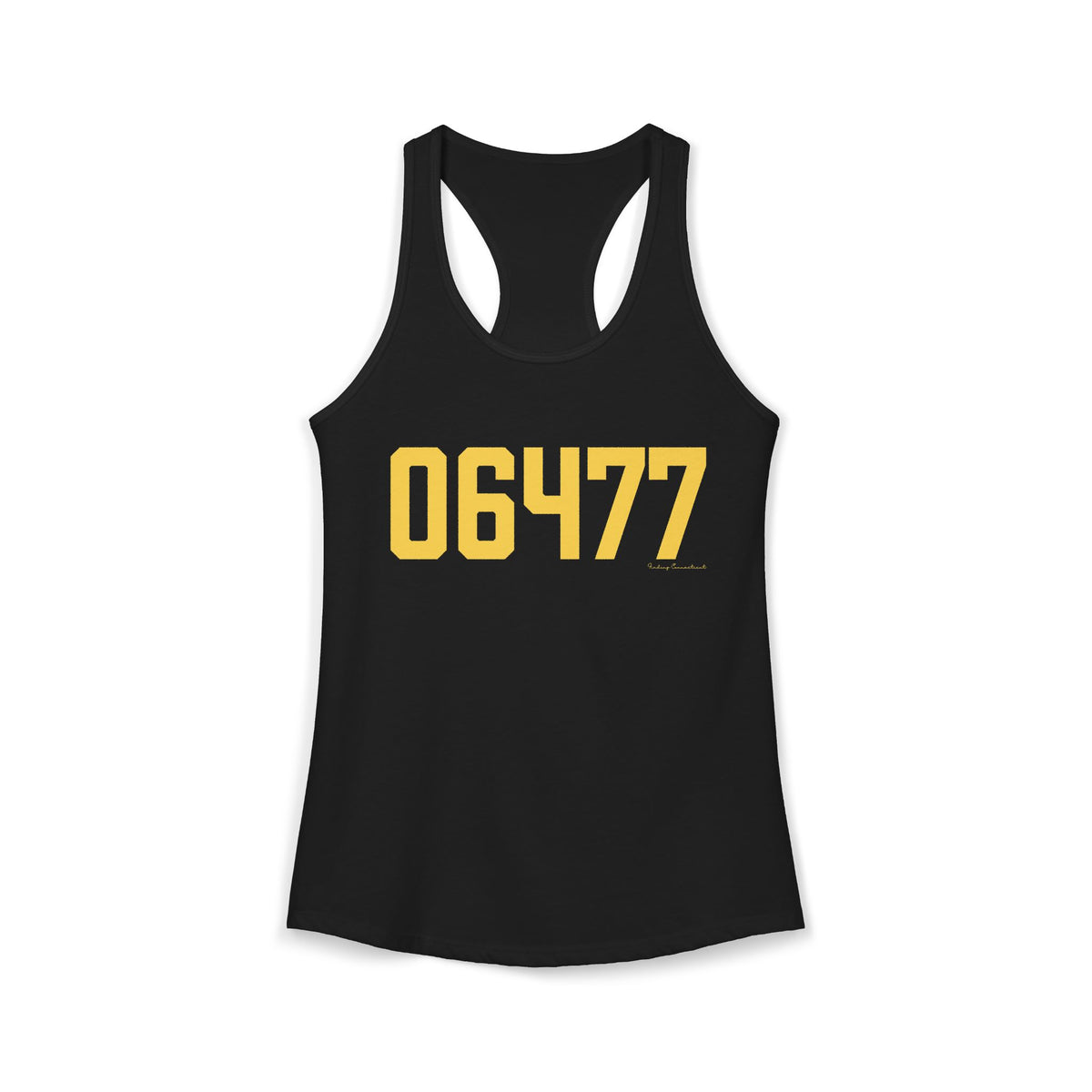06477 Orange Connecticut Zip Code Women's Ideal Racerback Tank Top